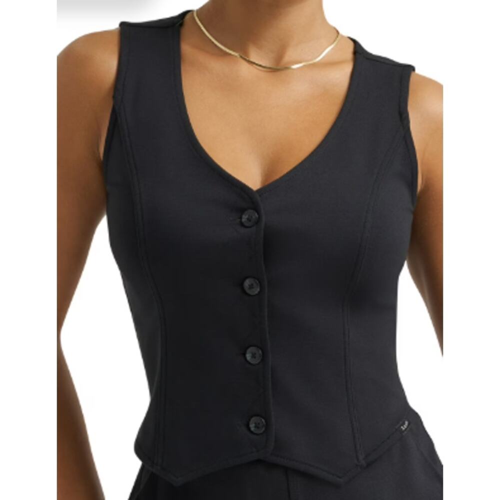 Lee Women's Small Button Front Vest